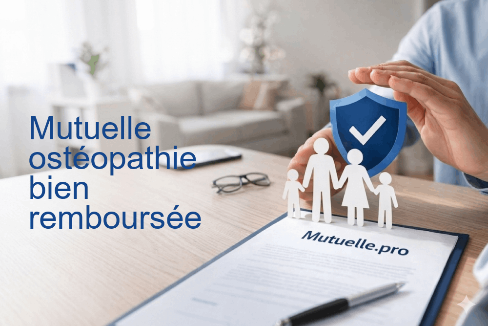 Mutuelle ostéopathie bien remboursée